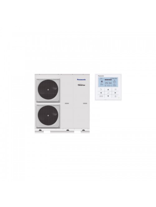 Air-to-Water Heat Pump Systems Heating and Cooling Monobloc Panasonic Aquarea WH-MDC16H6E5