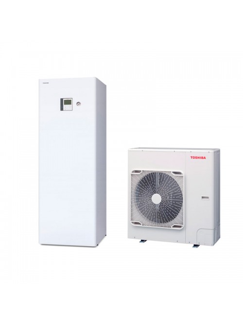 Air-to-Water Heat Pump Systems Heating and Cooling Bibloc Toshiba All-In-One Estia All-In-One ALFA 65