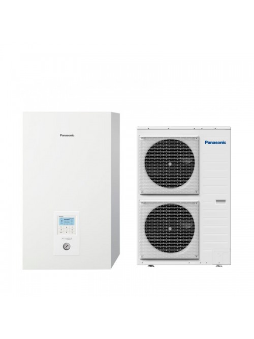 Luft-Wasser-Wärmepumpen Heizen und Kühlen Bibloc Panasonic Aquarea KIT-WC12H6E5-S