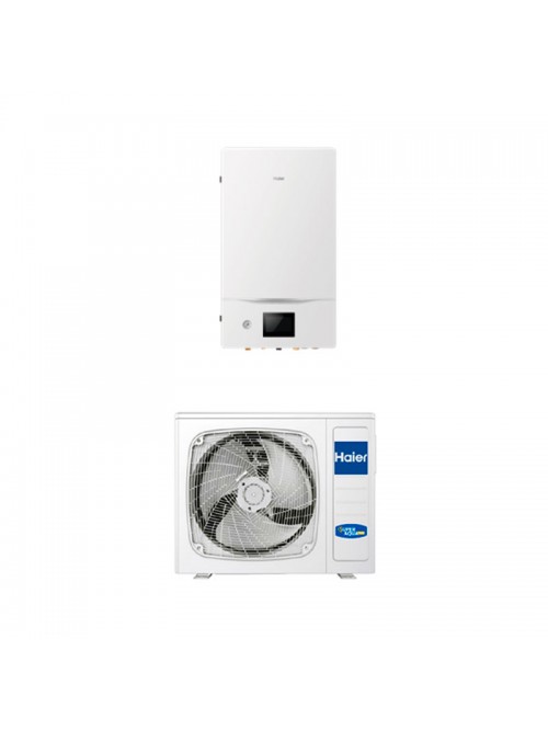 Air-to-Water Heat Pump Systems Heating and Cooling Bibloc Haier Super Aqua S 6