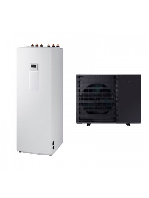 Luft-Wasser-Wärmepumpen Heizen und Kühlen Bibloc Samsung EHS Mono HT Quiet AE120BXYDEG/EU + AE260RNWMEG/EU