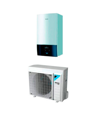 Heating and Cooling Air-to-Water Heat Pump Bibloc Daikin Altherma 3 ERGA06EVH+EHBX08E6V